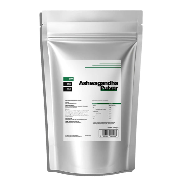 Ashwagandha Pulver von dkansnatural – KSM-66 Extrakt für Stressreduktion und mentale Stärke