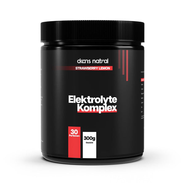 Elektrolyte Pulver Strawberry Lemon von dkansnatural – Hydration Supplement für Sport und Fitness