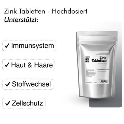 25mg Zink Bisglycinat - dkansnatural