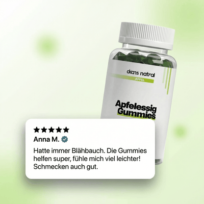 Apfelessig + C + B6 + Chrom Gummies - dkansnatural