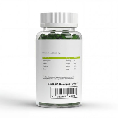 Apfelessig + C + B6 + Chrom Gummies - dkansnatural