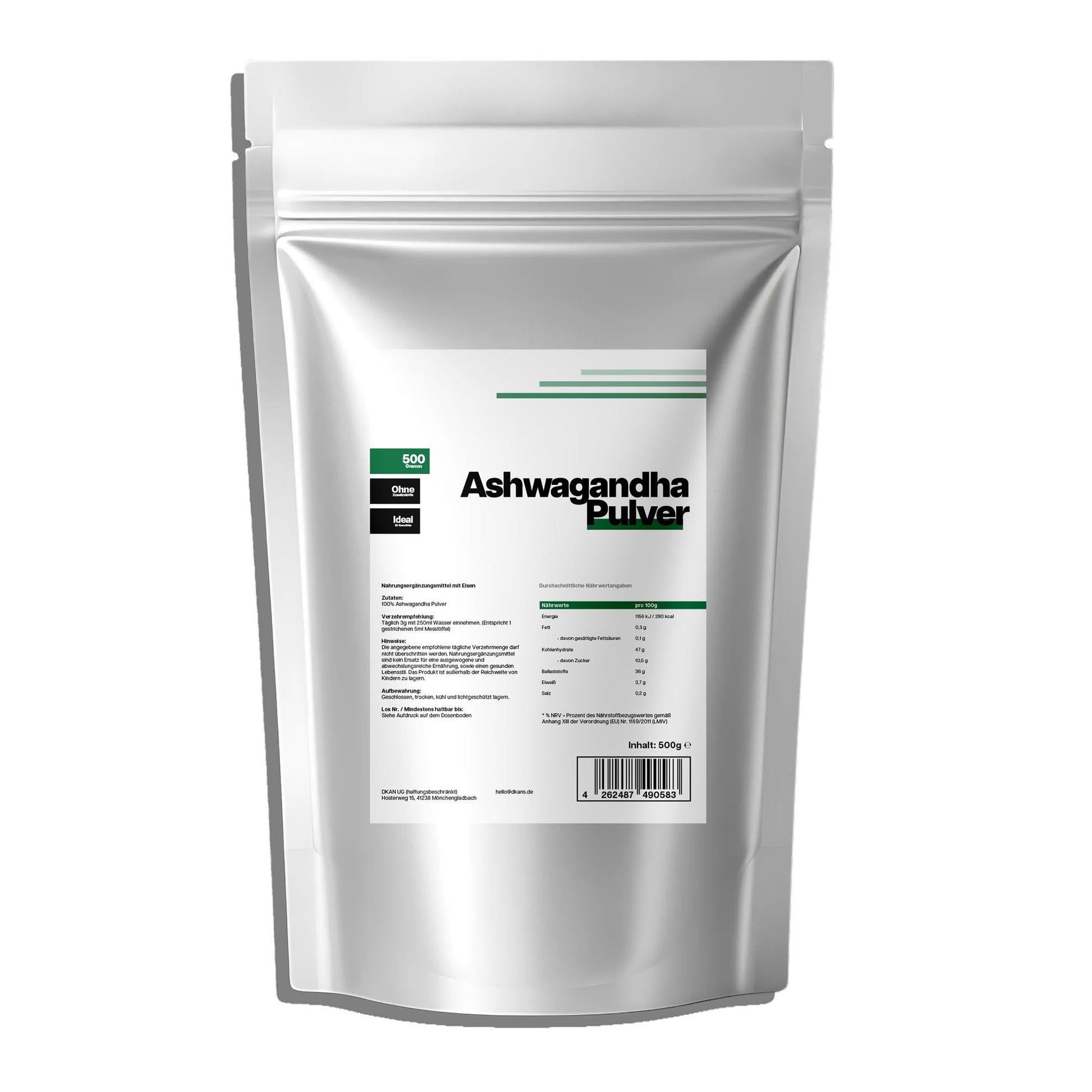 Ashwagandha Pulver - dkansnatural