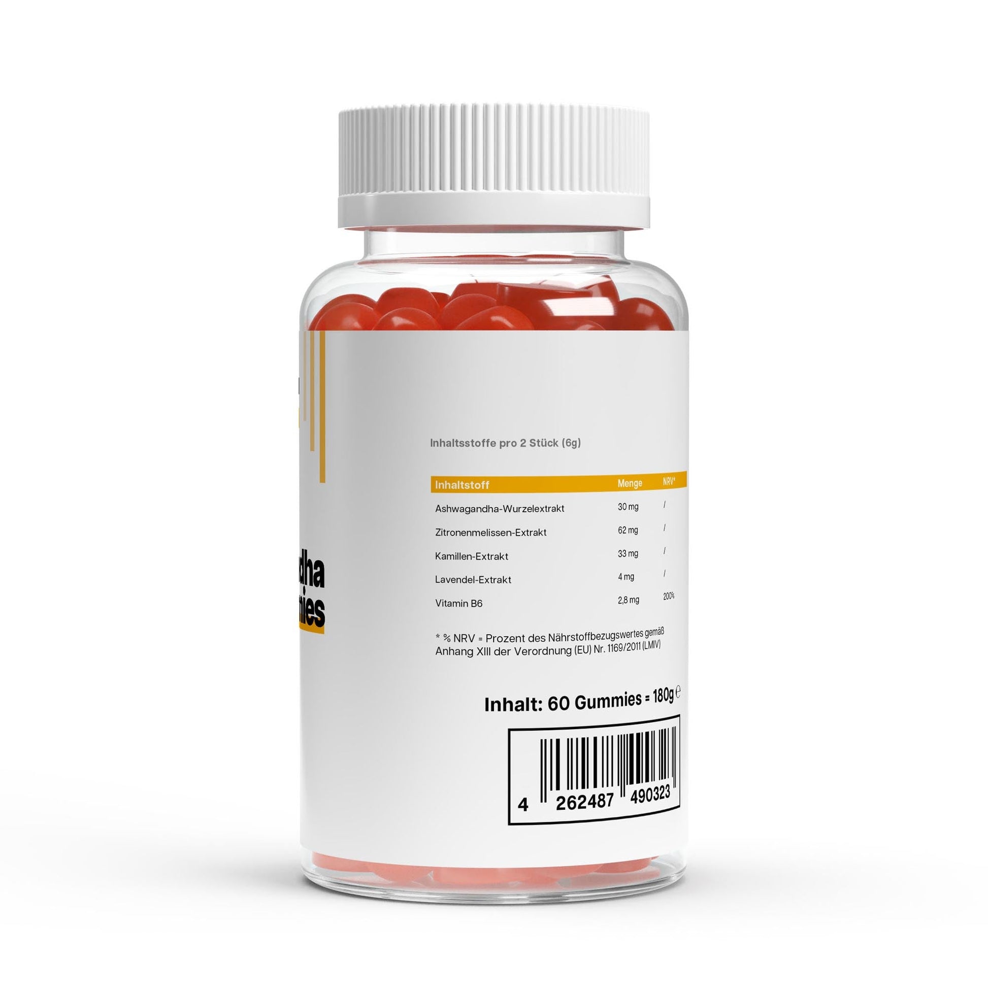 Ashwagandha + Vitamin B6 Gummies - dkansnatural
