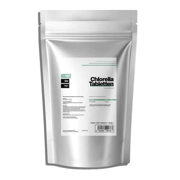 Chlorella Pulver von dkansnatural – Reinprotein Algen Superfood für Entgiftung und Immunsystem
