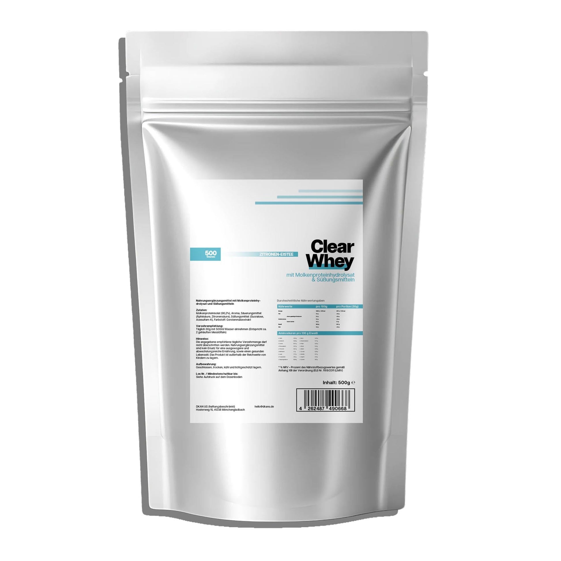 Clear Whey Protein Eistee Zitrone - dkansnatural
