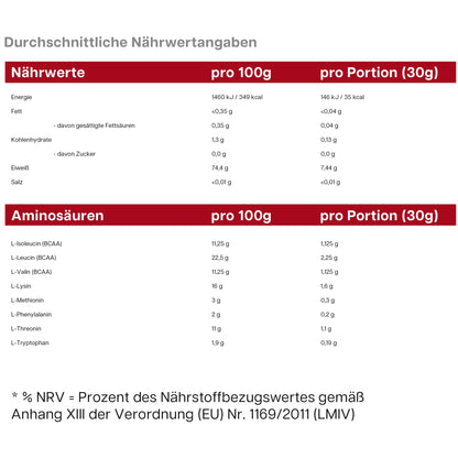 EAA (Essentielle Aminosäuren) Kirsche - dkansnatural