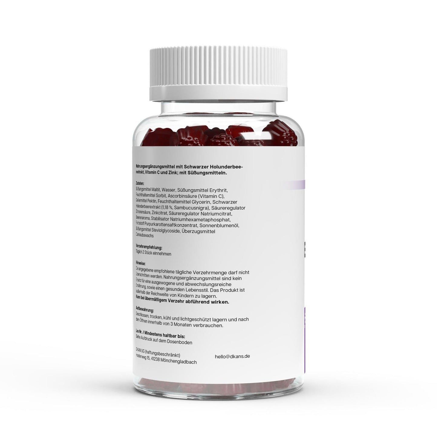 Elderberry + Vitamin C + Zink Gummies - dkansnatural
