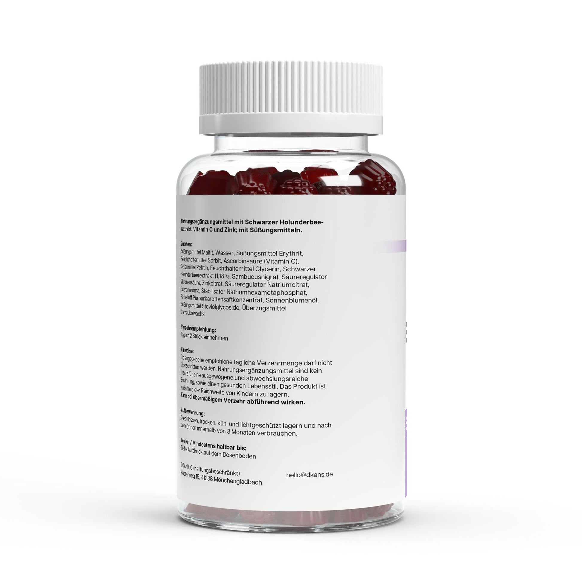 Elderberry + Vitamin C + Zink Gummies - dkansnatural