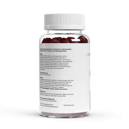 Elderberry + Vitamin C + Zink Gummies - dkansnatural