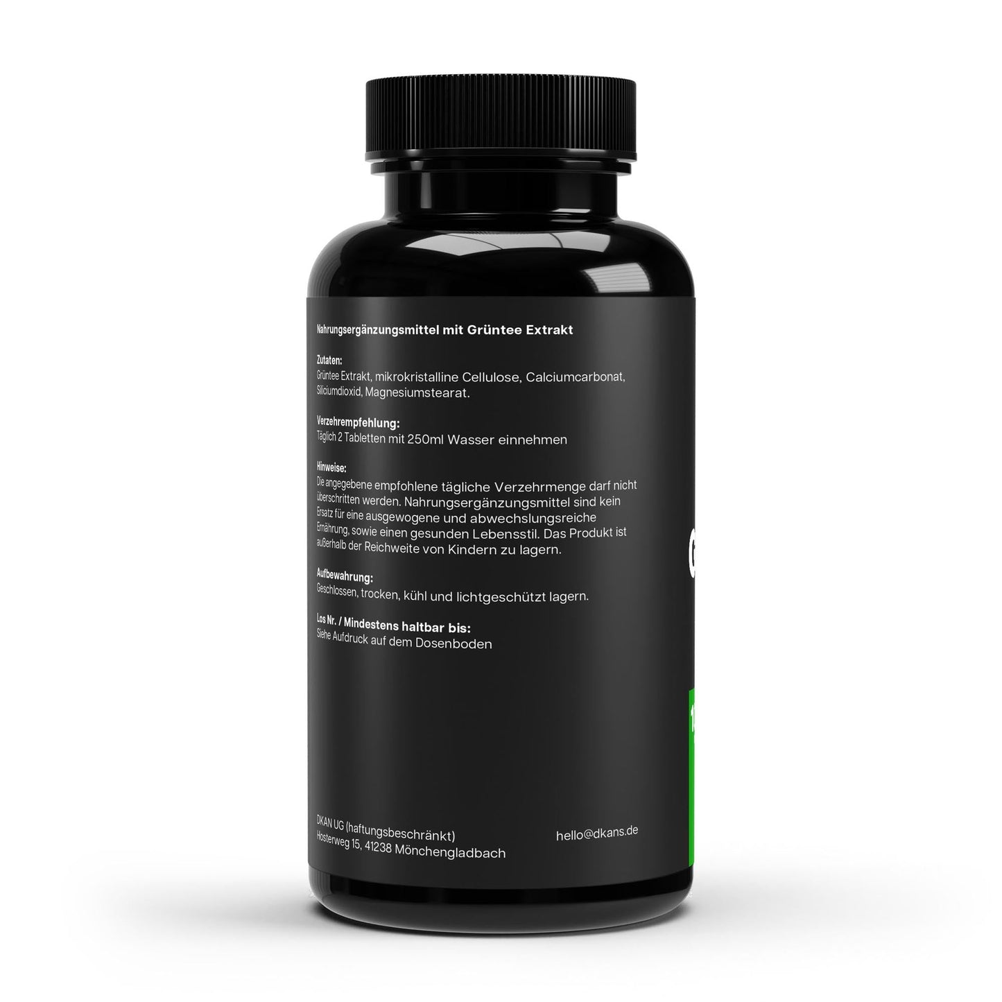 Grüntee Extrakt 40% Polyphenole - dkansnatural