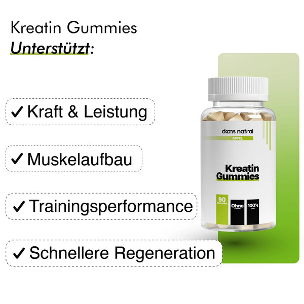 Kreatin Gummies - dkansnatural