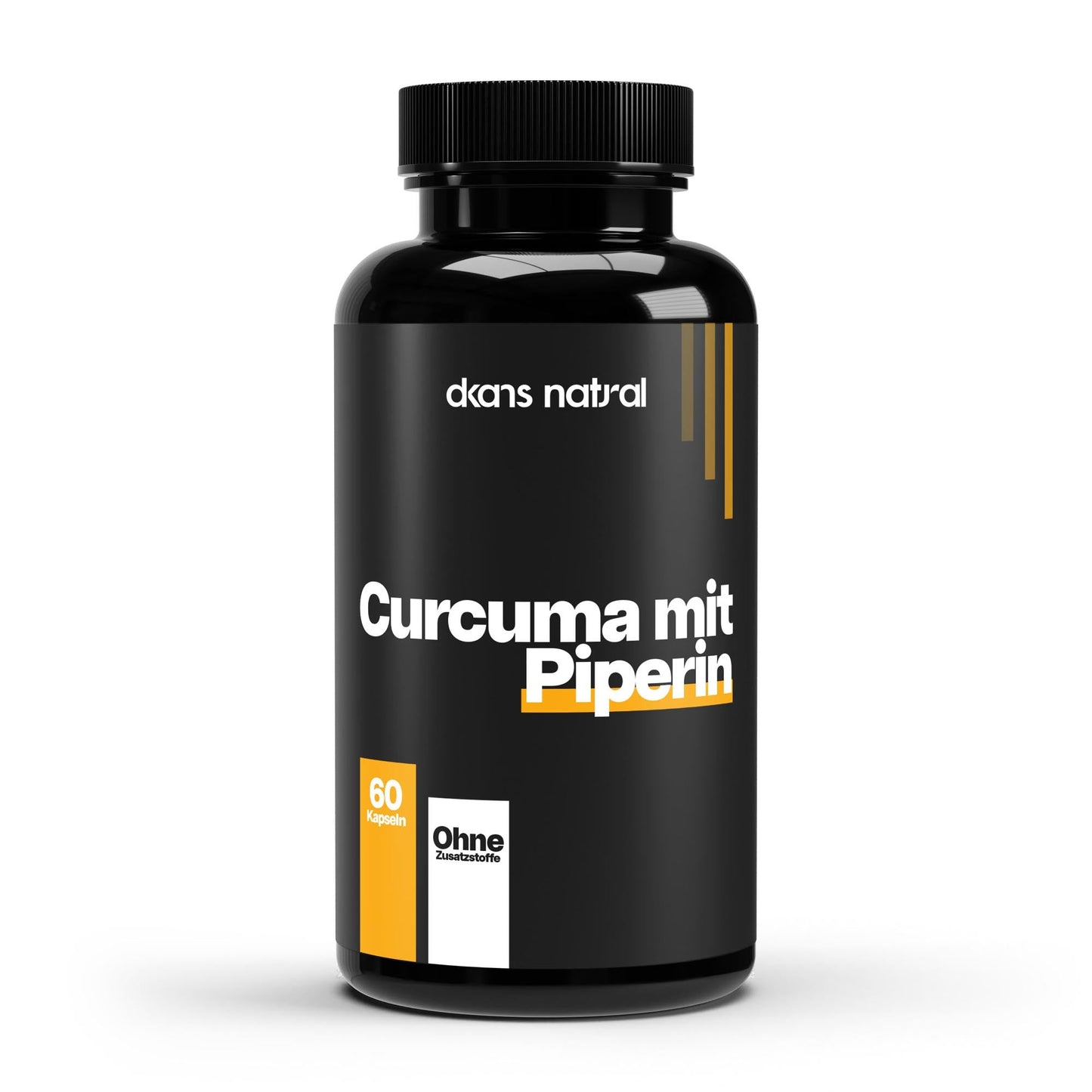 Kurkuma + Piperin - 60 Kapseln - dkansnatural