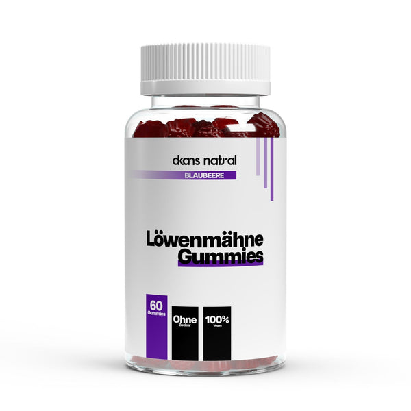Löwenmähne + Vitamin B6 Gummies - dkansnatural