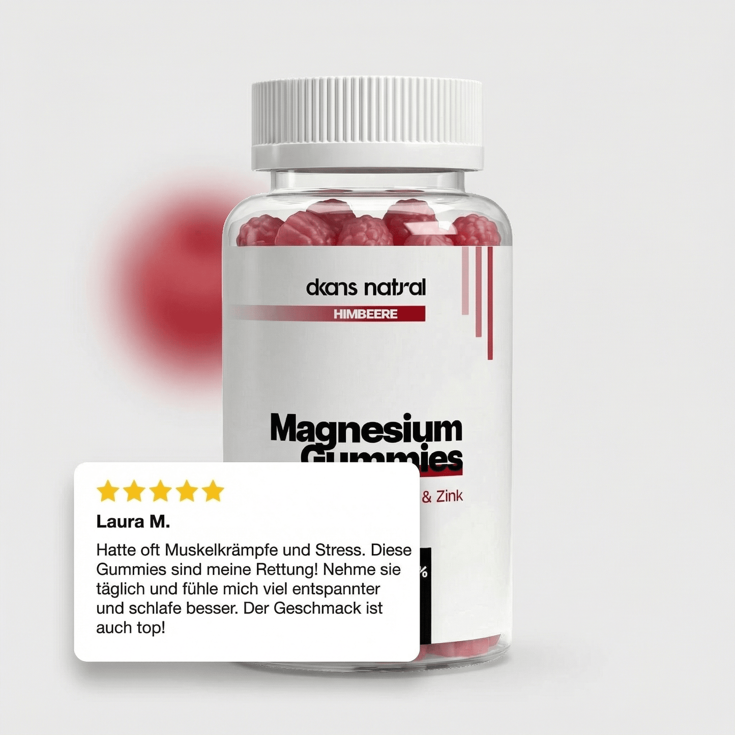 Magnesium + Zink + B6 Gummies - dkansnatural