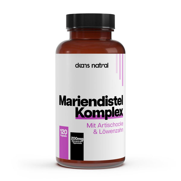 Mariendistel Artischocke Löwenzahn Komplex - 120 Kapseln - dkansnatural
