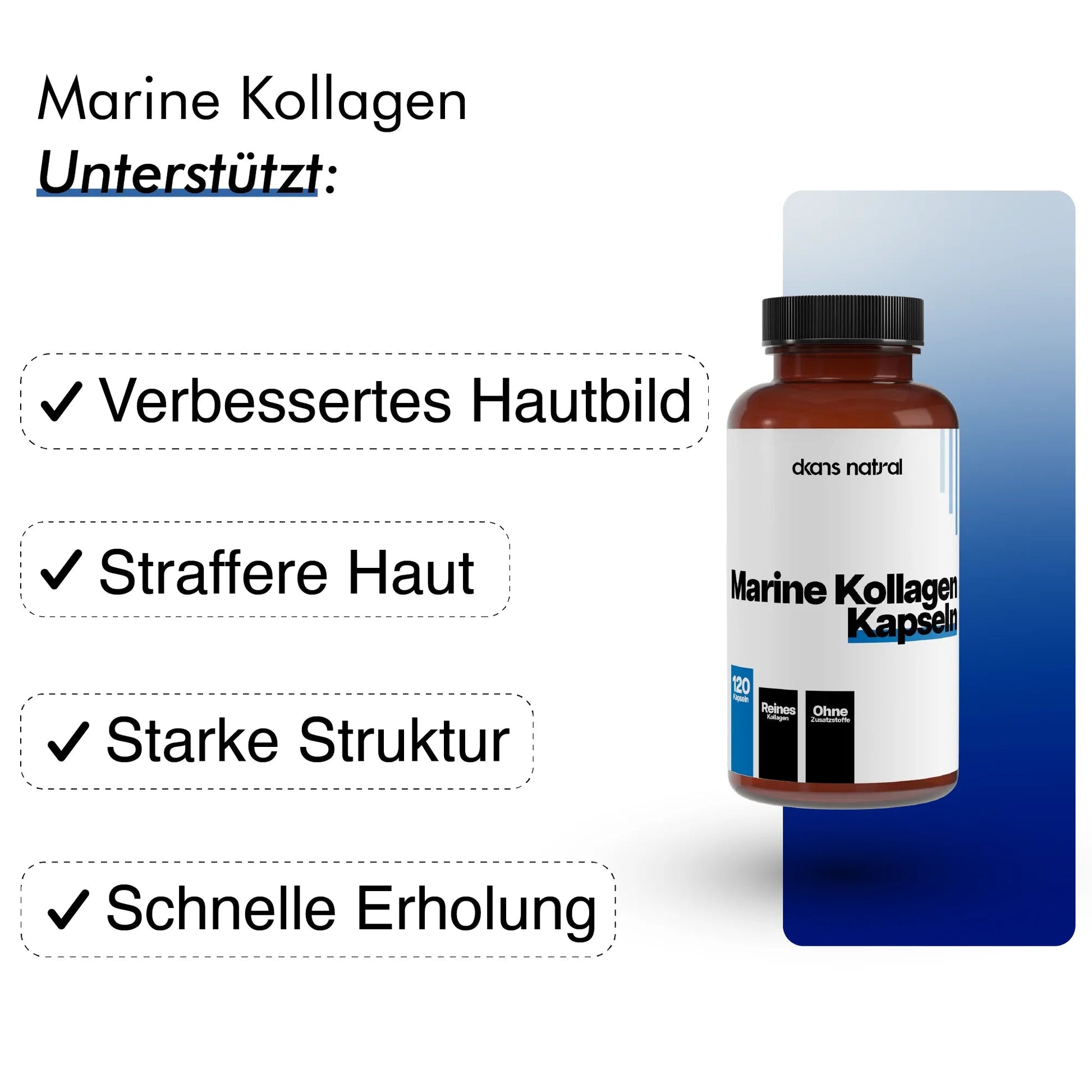 Marine Kollagen Peptide (2000 - 5000 DA) - dkansnatural