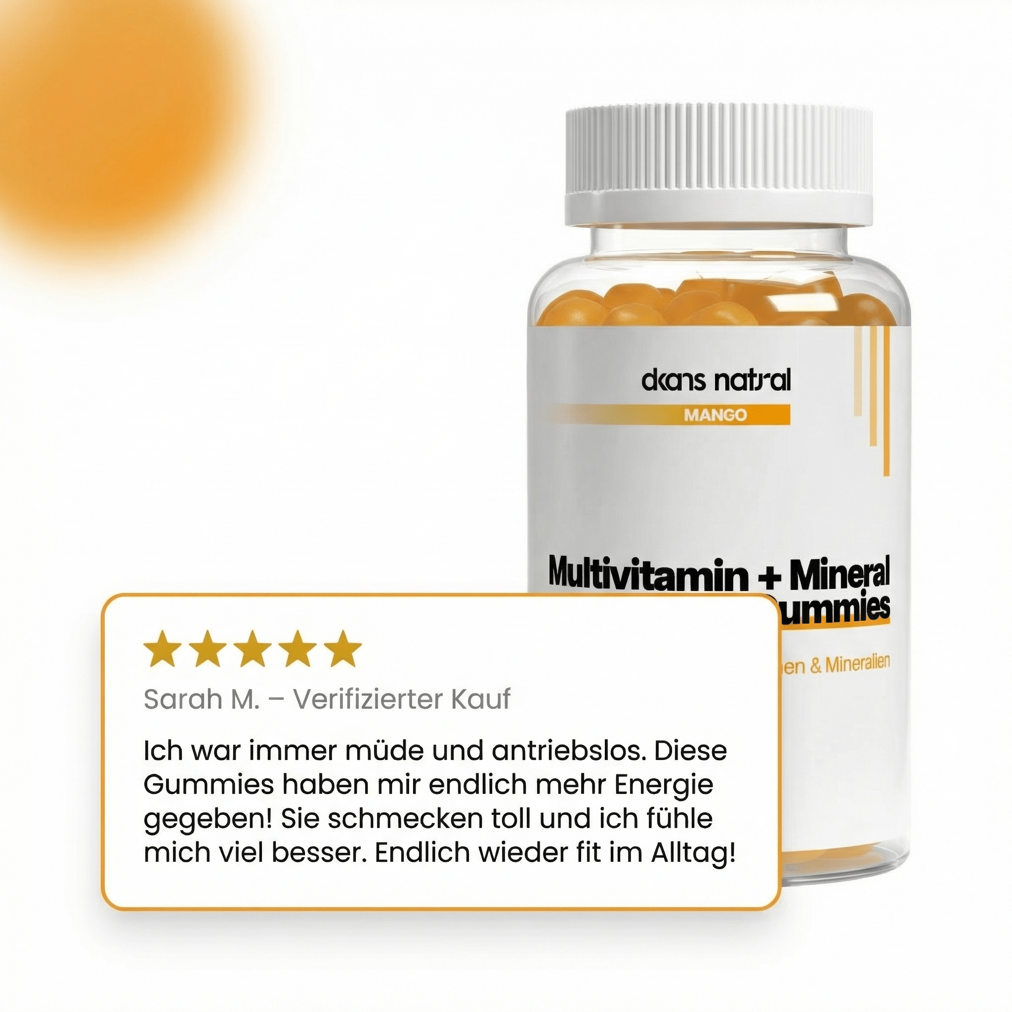 Multivitamin + Mineral Gummies - 60 Stk. - dkansnatural