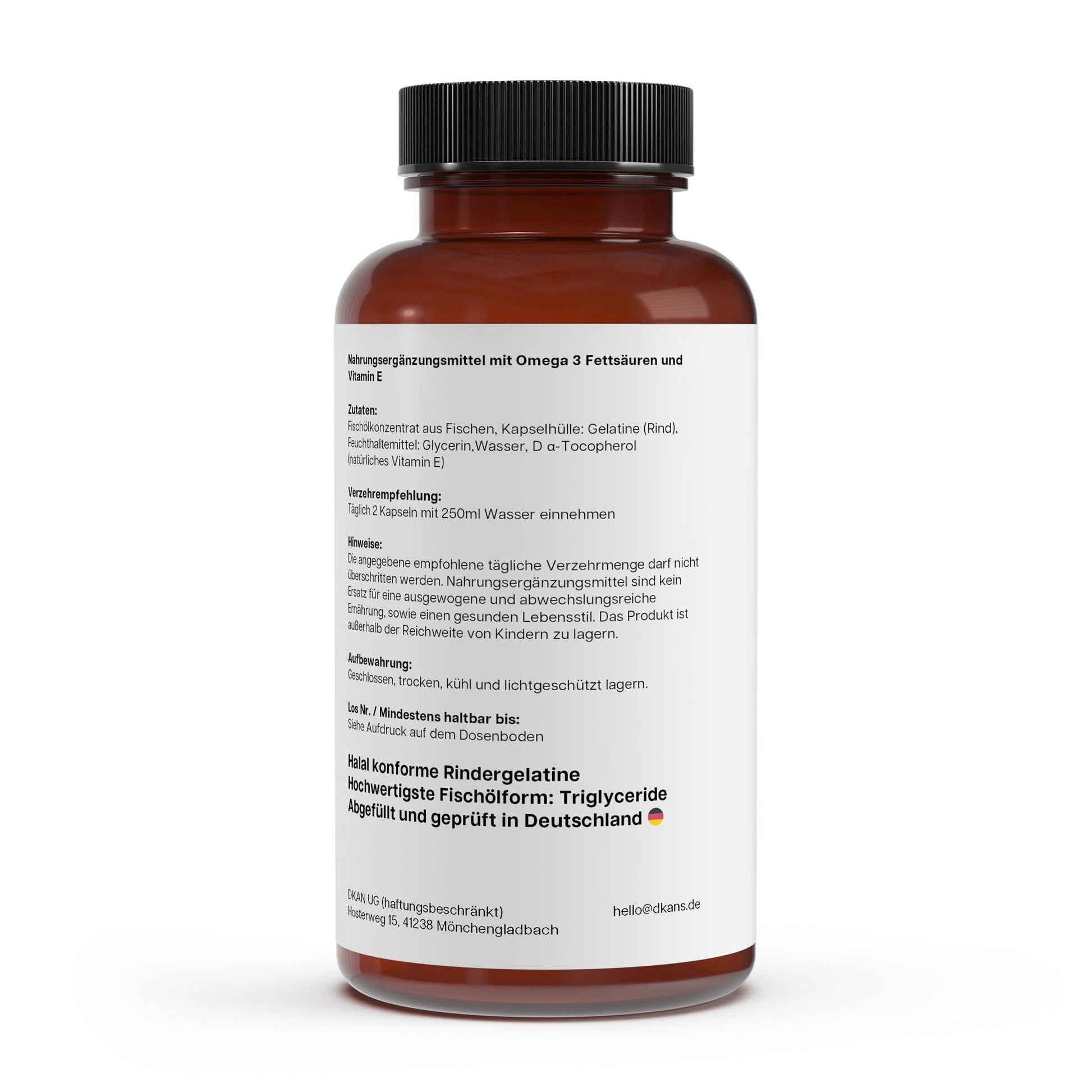 Omega 3 Max 35/25 - 120 Softgels - dkansnatural