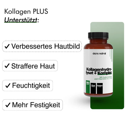 Premium Kollagenhydrolysat PLUS (3000 - 5000 DA ) - dkansnatural