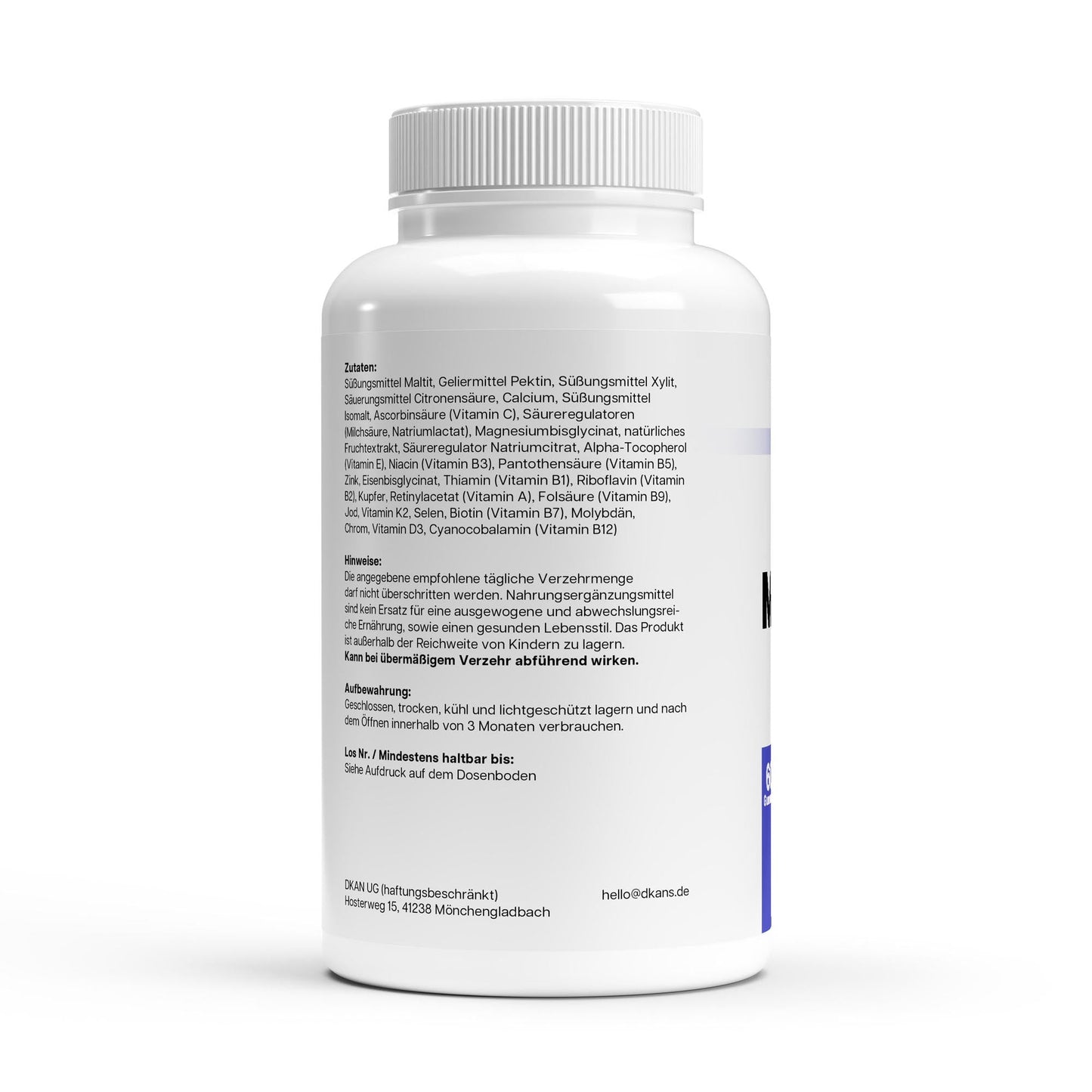 Premium Multivitamin + Mineral Gummies - dkansnatural