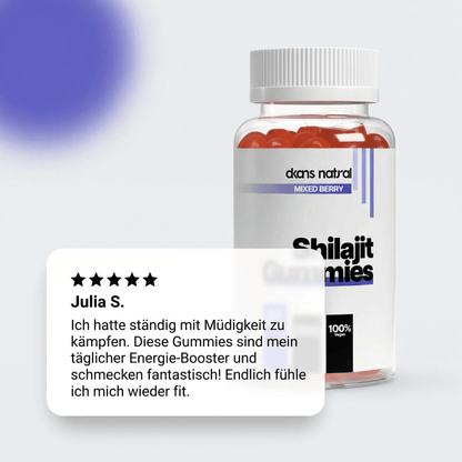 Premium Shilajit Gummies 1000 + Vitamin C,B6, B12 - dkansnatural