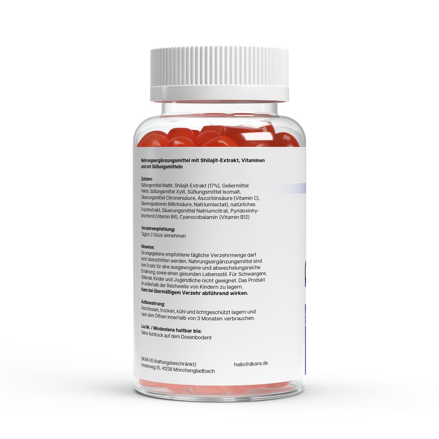 Premium Shilajit Gummies 1000 + Vitamin C,B6, B12 - dkansnatural