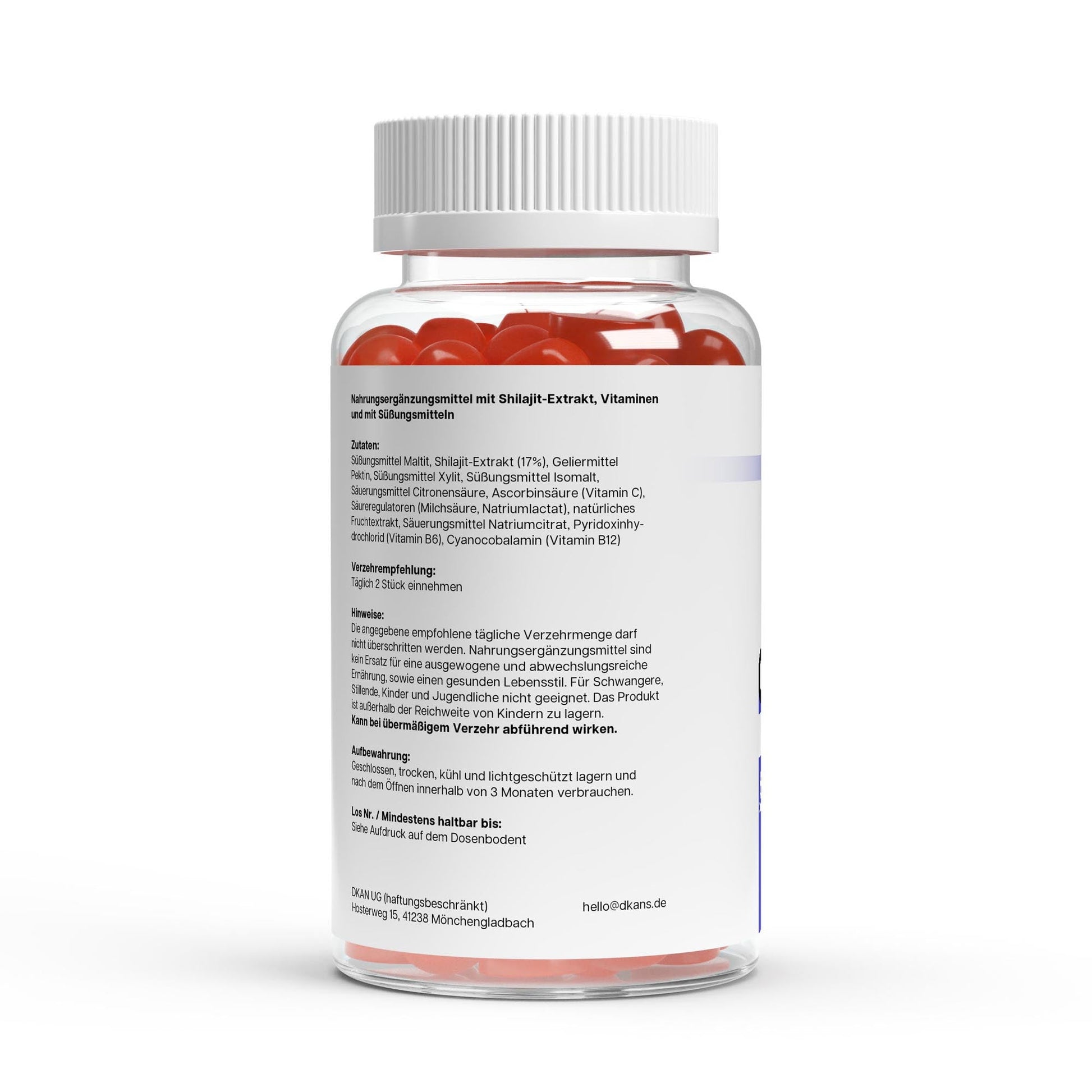 Premium Shilajit Gummies 1000 + Vitamin C,B6, B12 - dkansnatural