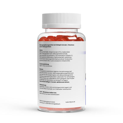 Premium Shilajit Gummies 1000 + Vitamin C,B6, B12 - dkansnatural