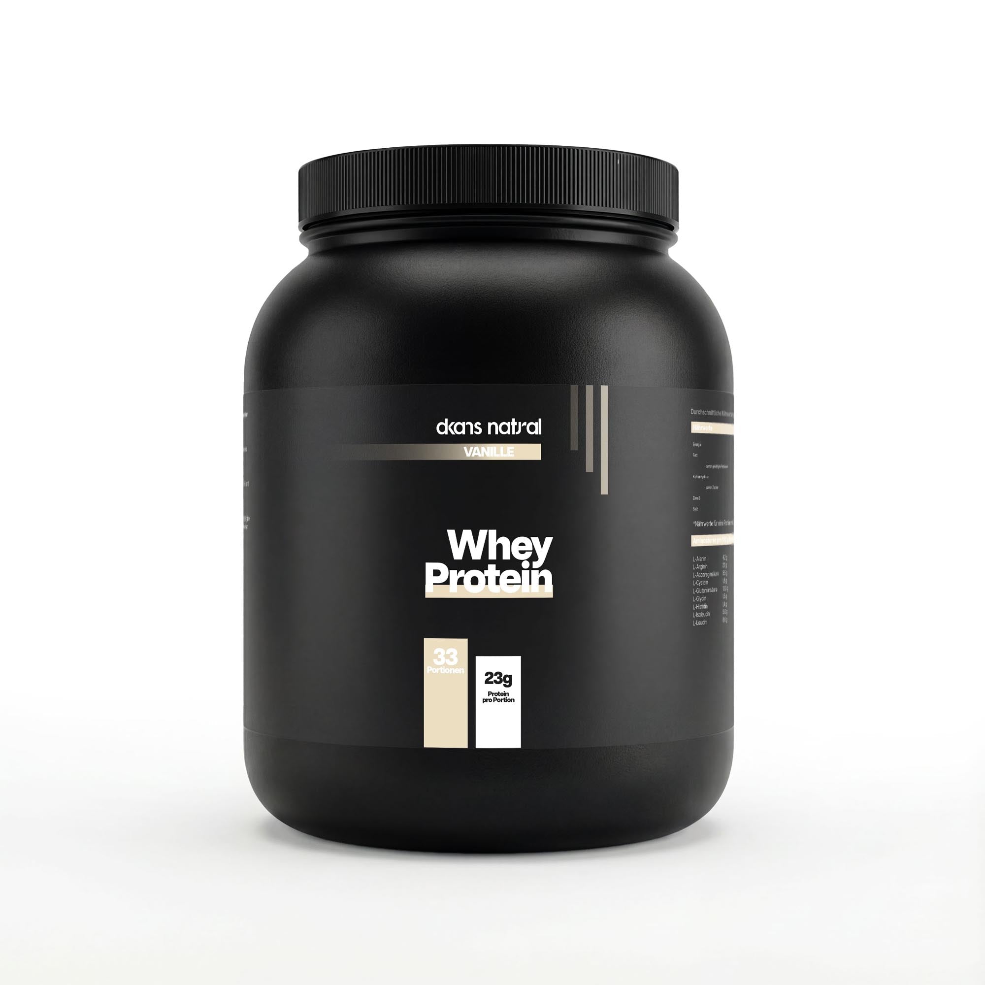 Premium Whey Protein Vanille - dkansnatural