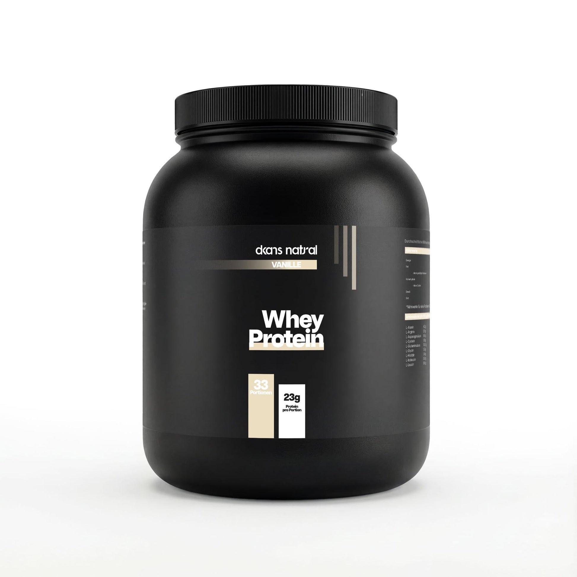 Premium Whey Protein Vanille - dkansnatural