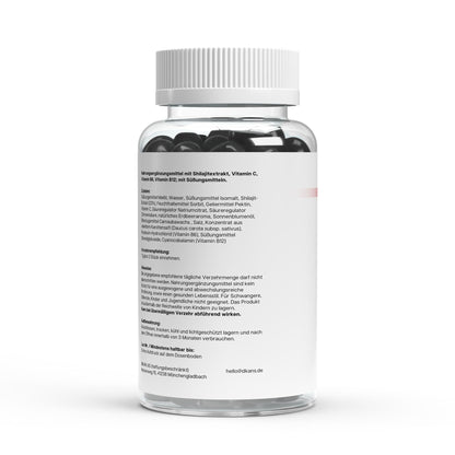 Shilajit Gummies + Vitamin C,B6, B12 - dkansnatural