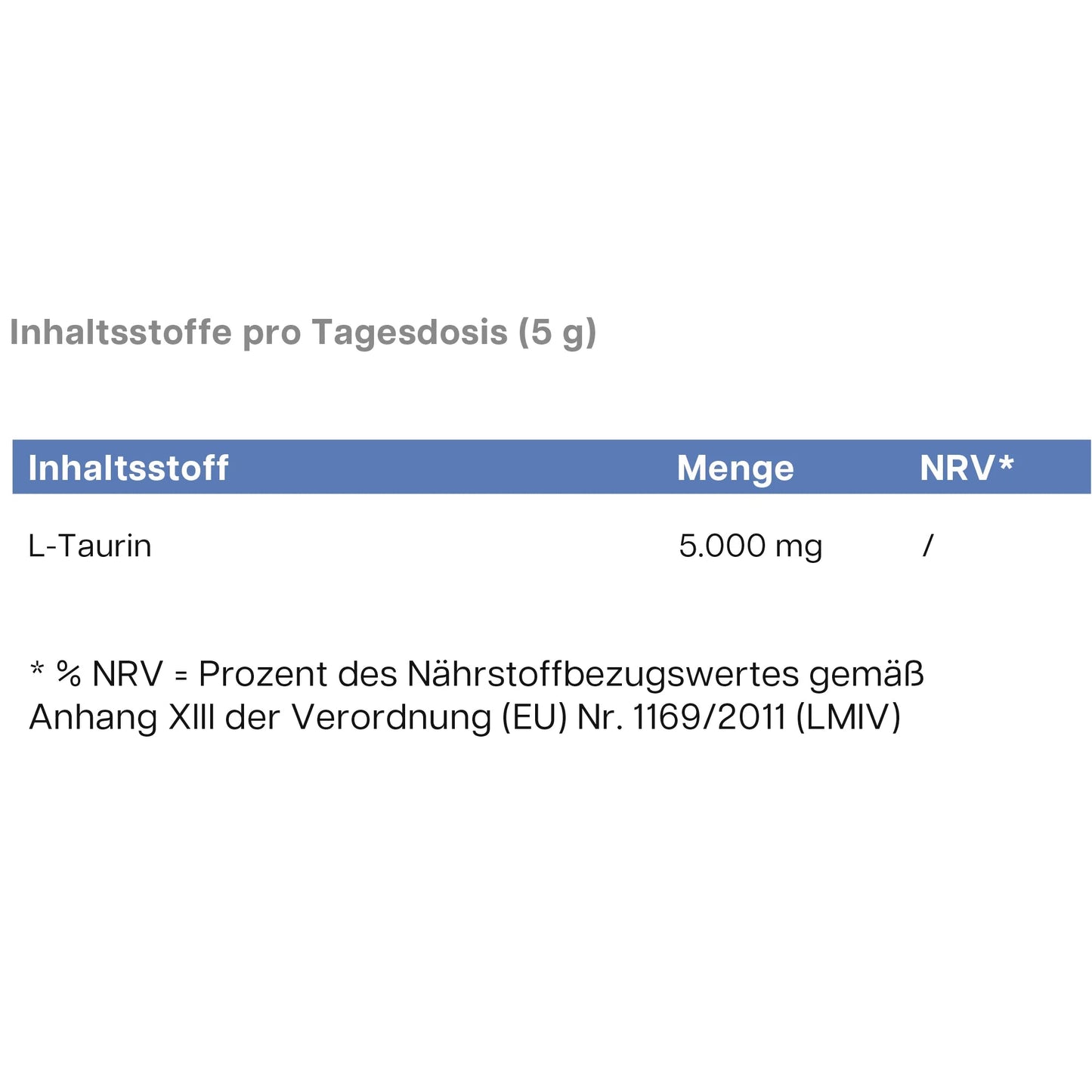 Taurin Pulver - dkansnatural