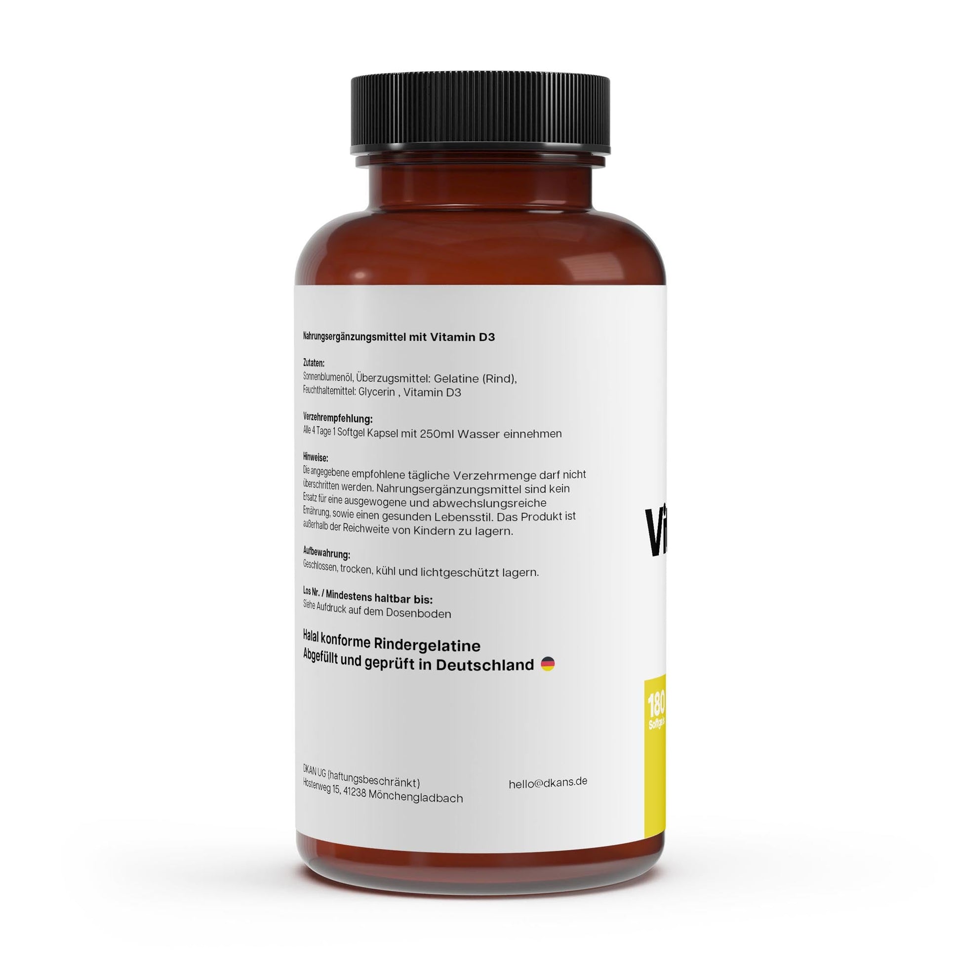 Vitamin D3 4.000 IE - dkansnatural