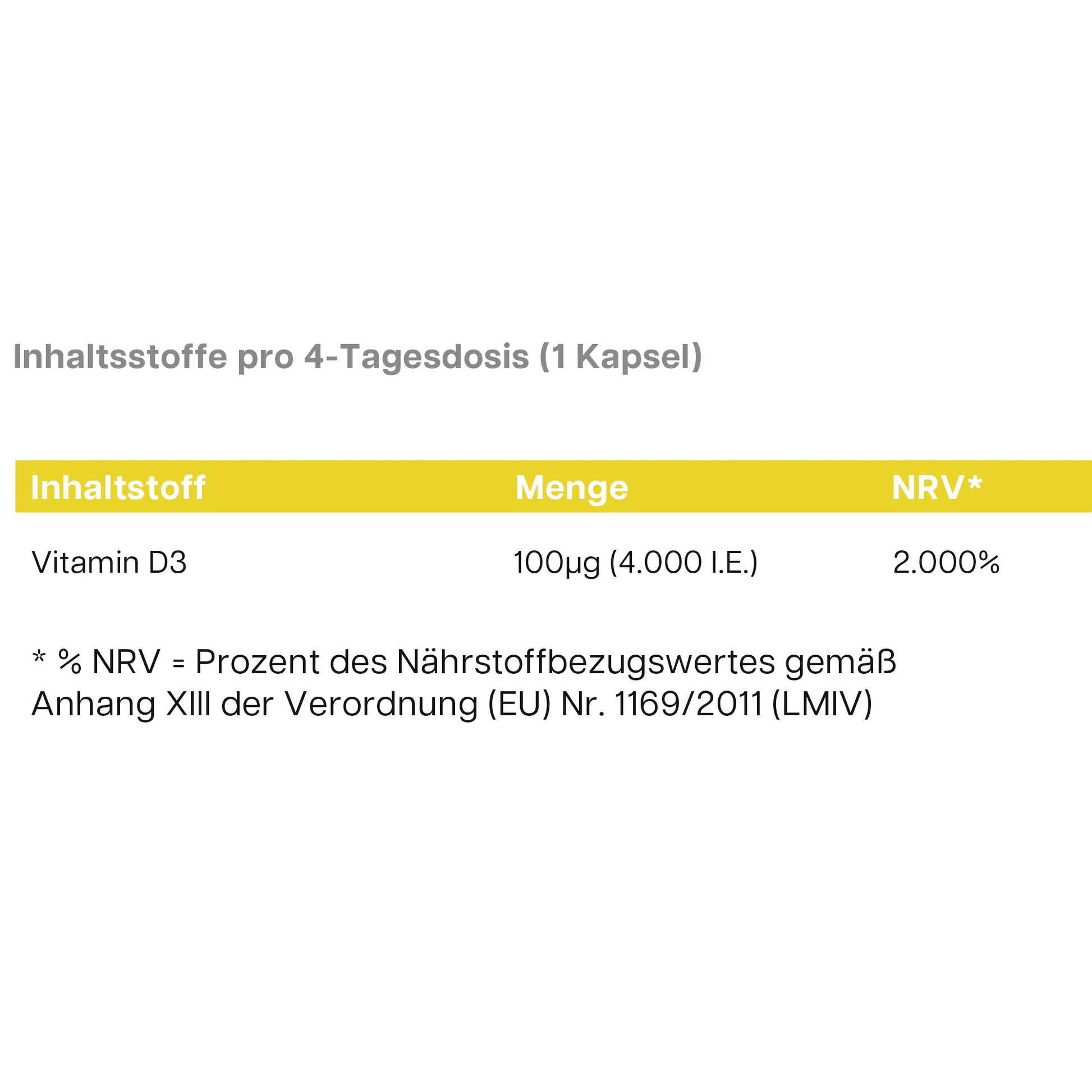 Vitamin D3 4.000 IE - dkansnatural