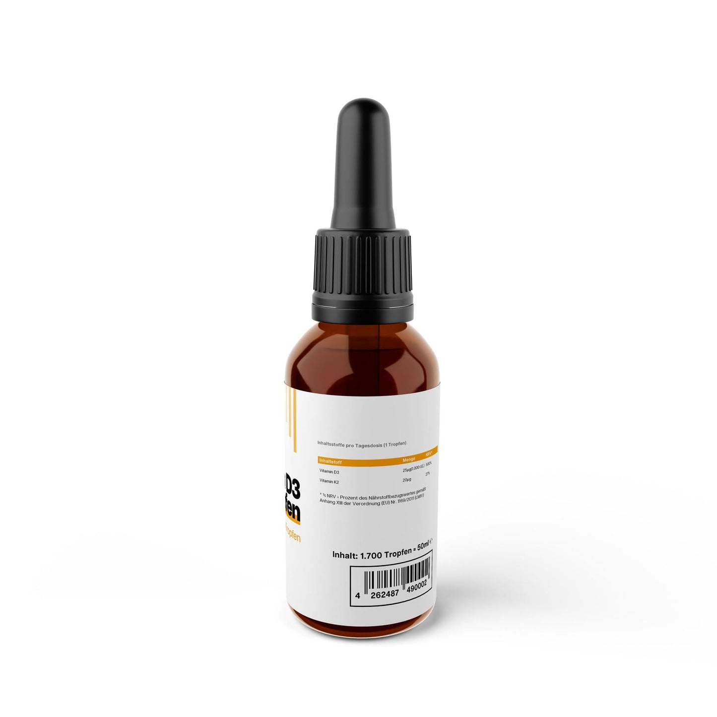 Vitamin D3 + K2 - 1.700 Tropfen (1.000 I.E.) - dkansnatural