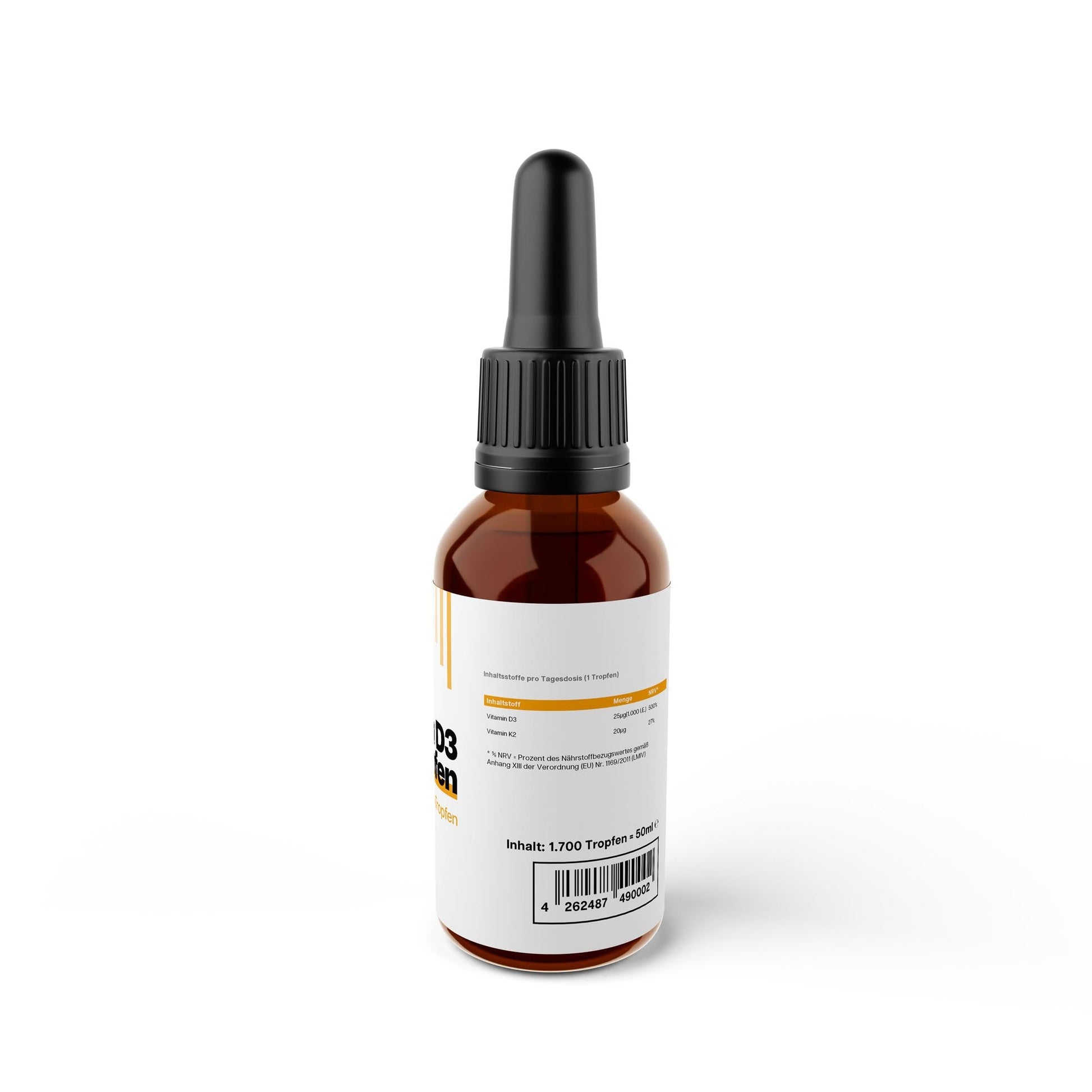 Vitamin D3 + K2 - 1.700 Tropfen (1.000 I.E.) - dkansnatural